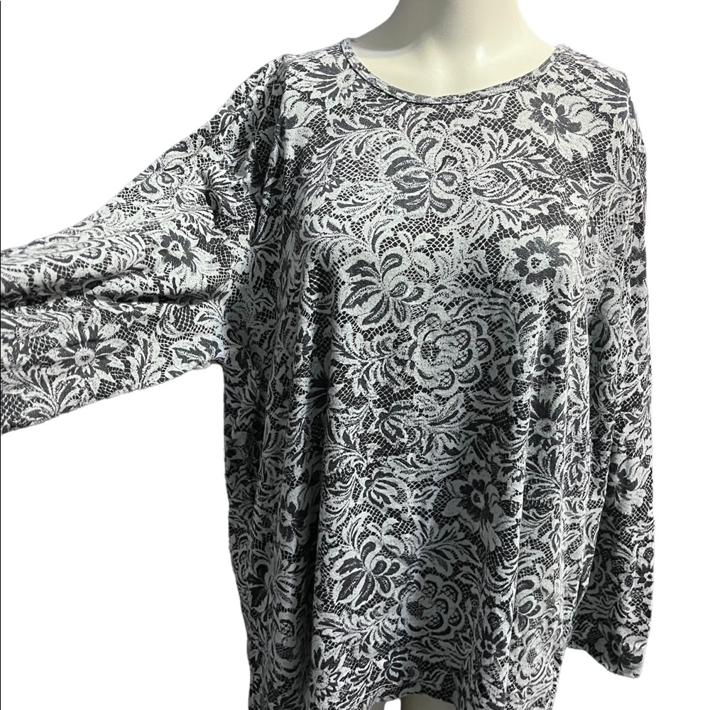 3X papagallo knit top like new